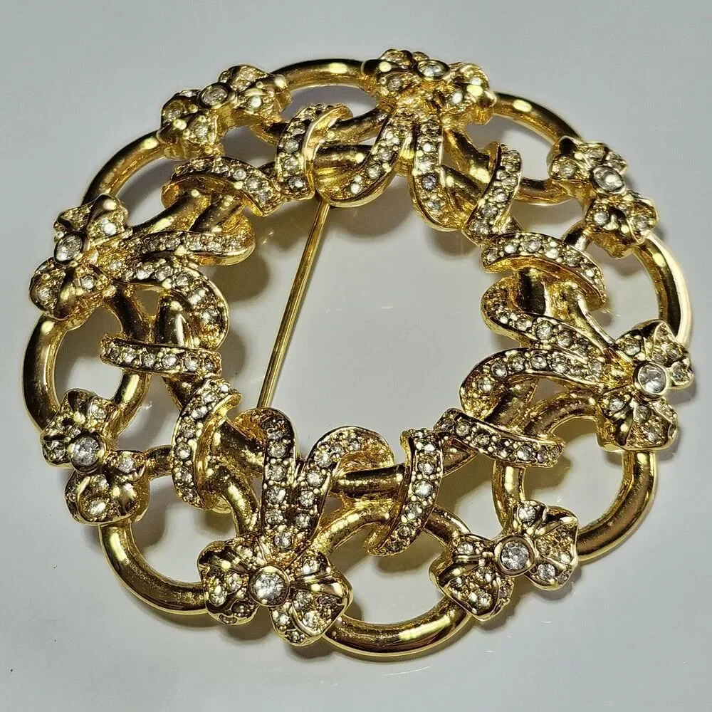 Monet vintage gold